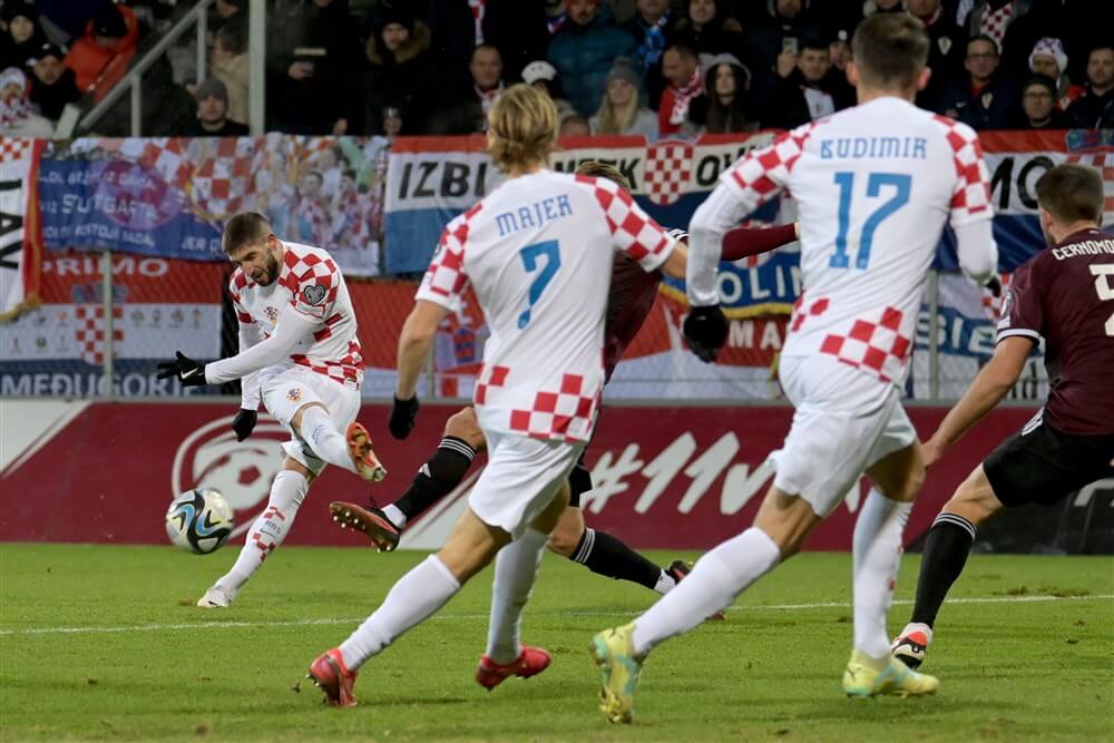 Ivanusec zorgt voor assist bij cruciale winst Kroatië; image source: Pro Shots