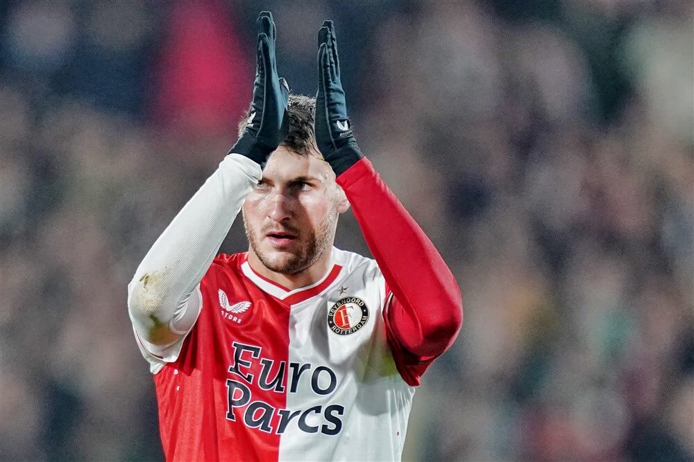 "Feyenoord wil komende zomer hoofdprijs voor viertal bepalende spelers"; image source: Pro Shots