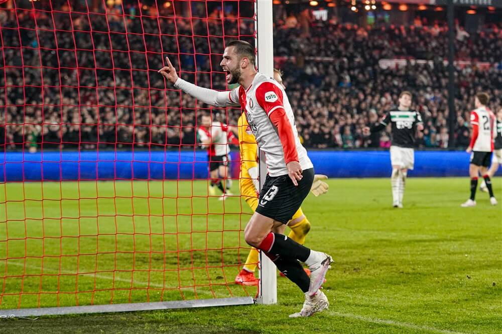 Feyenoord ontsnapt ook tegen Groningen en gaat naar bekerfinale; image source: Pro Shots