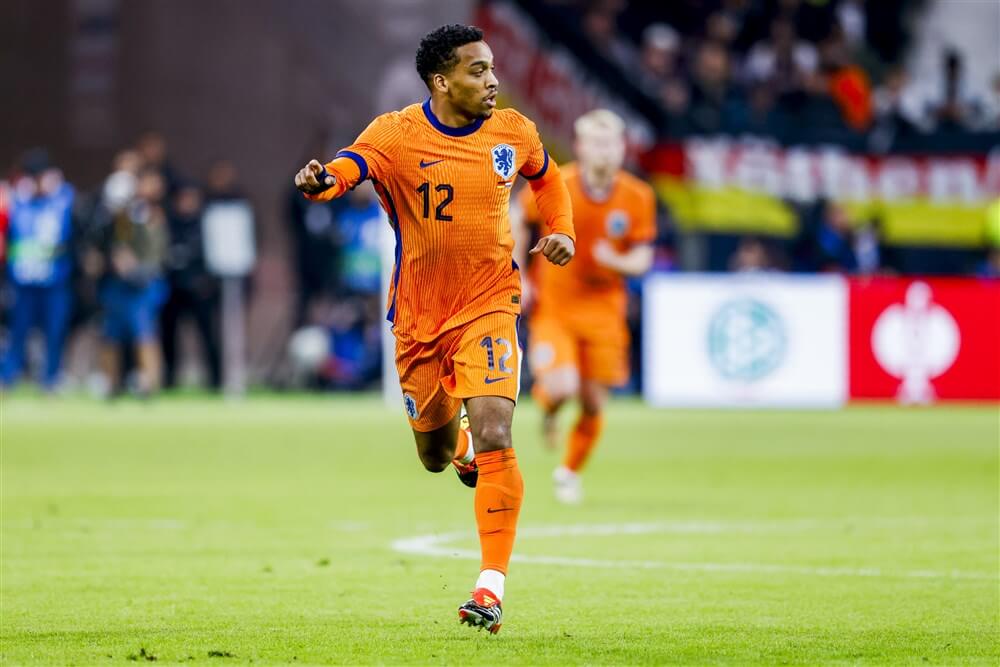 Quinten Timber debuteert tijdens oefennederlaag Nederlands elftal; image source: Pro Shots