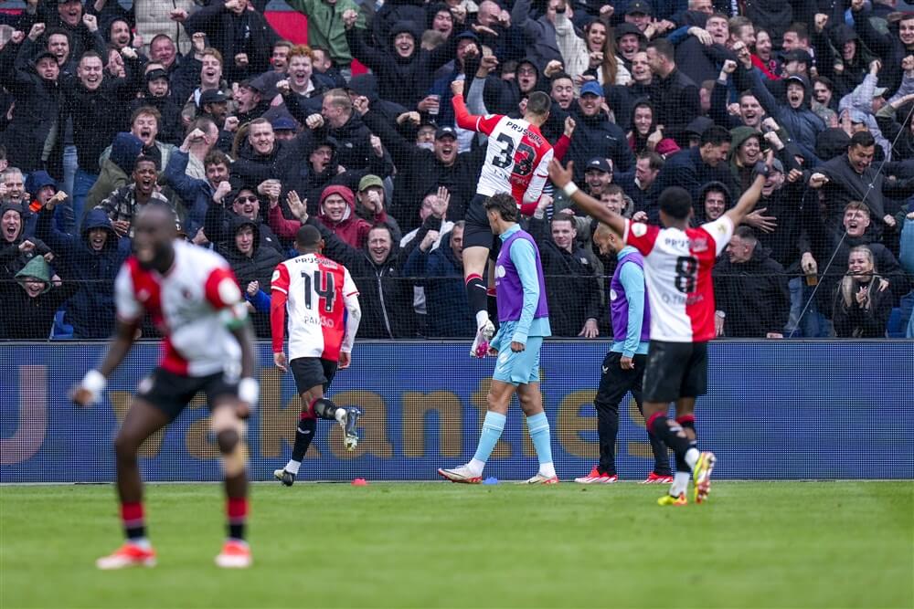 Feyenoord wint na sterke tweede helft van Utrecht en doet weer vol mee voor de titel; image source: Pro Shots