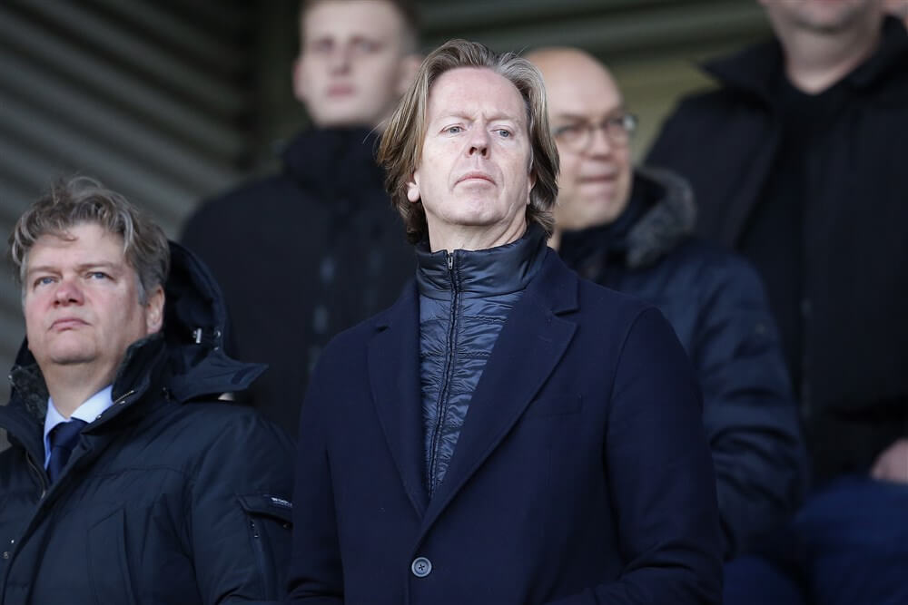 Jan de Jong: "We zijn redelijk ver met een nieuwe trainer"; image source: Pro Shots