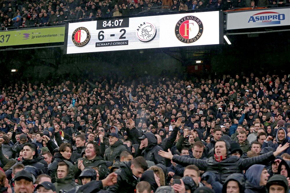 Feyenoord - Ajax van vorig seizoen op Fox Sports; image source: Pro Shots