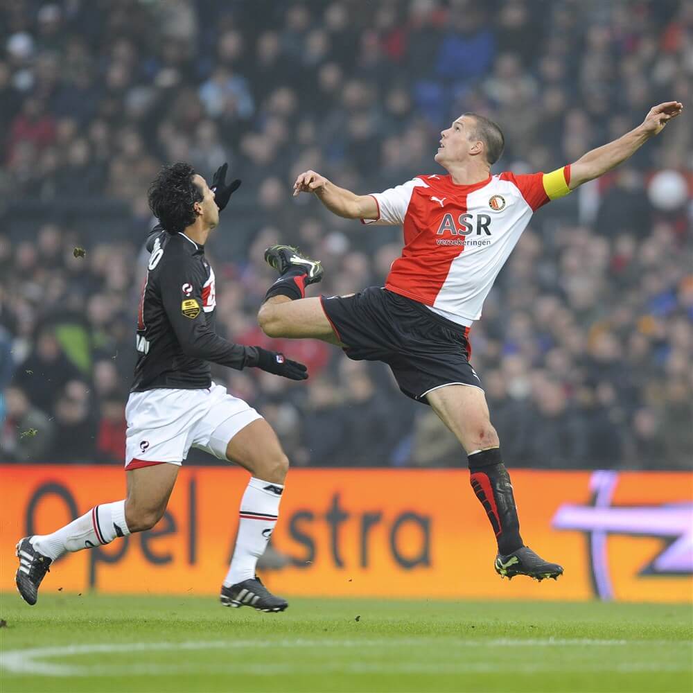 Vlaar: "trots dat ik langdurig bij Feyenoord heb gespeeld"; image source: Pro Shots