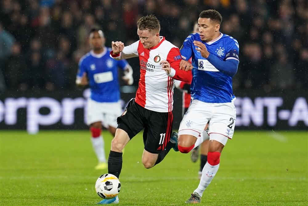 Feyenoord ondanks veel strijd niet verder dan gelijkspel tegen Rangers FC; image source: Pro Shots