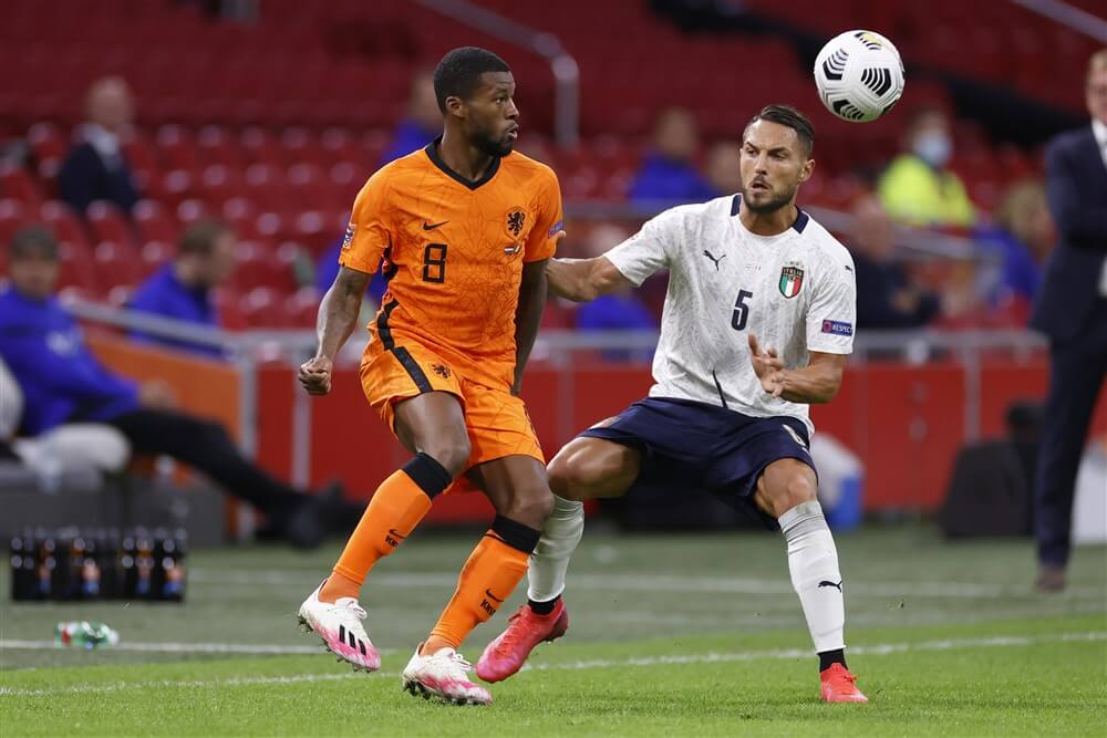 Teleurstellend Oranje onderuit tegen Italië, opnieuw geen speeltijd voor Leroy Fer; image source: Pro Shots