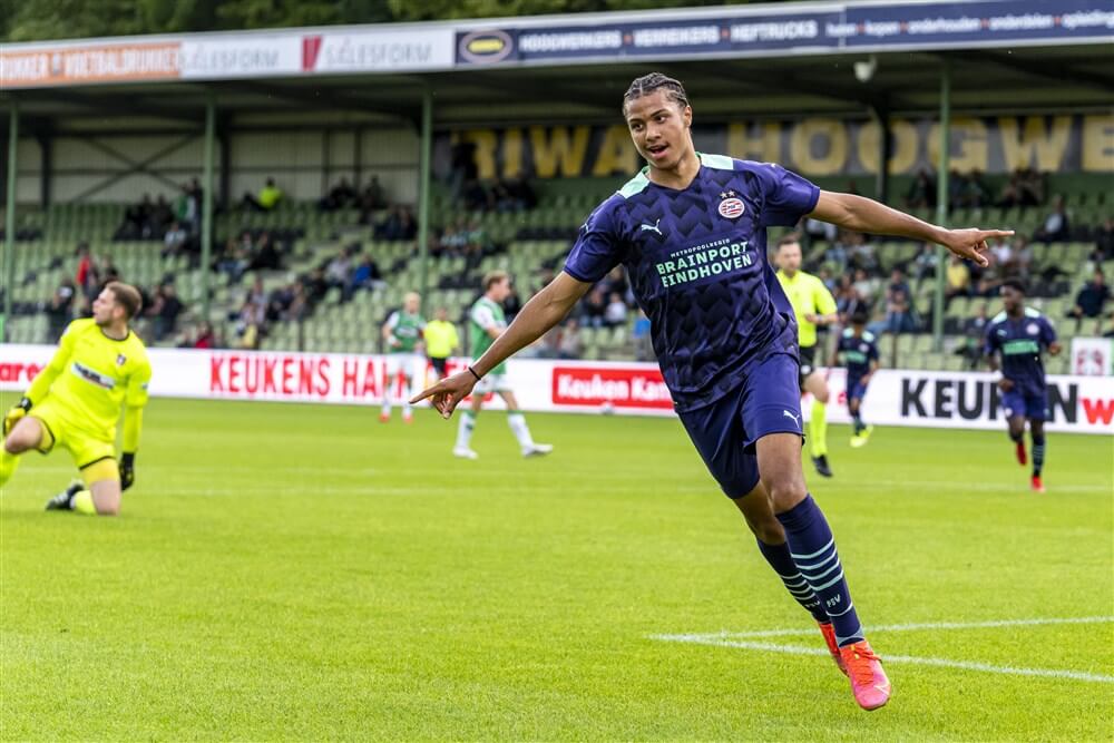 "Fodé Fofana sluit binnenkort weer aan bij groepstraining Jong PSV"; image source: Pro Shots
