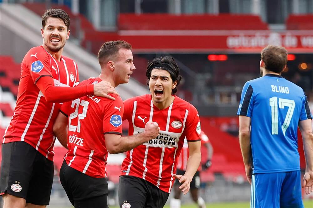 Kwelling Bonus toespraak PSV in finale van TOTO KNVB Beker tegen Ajax