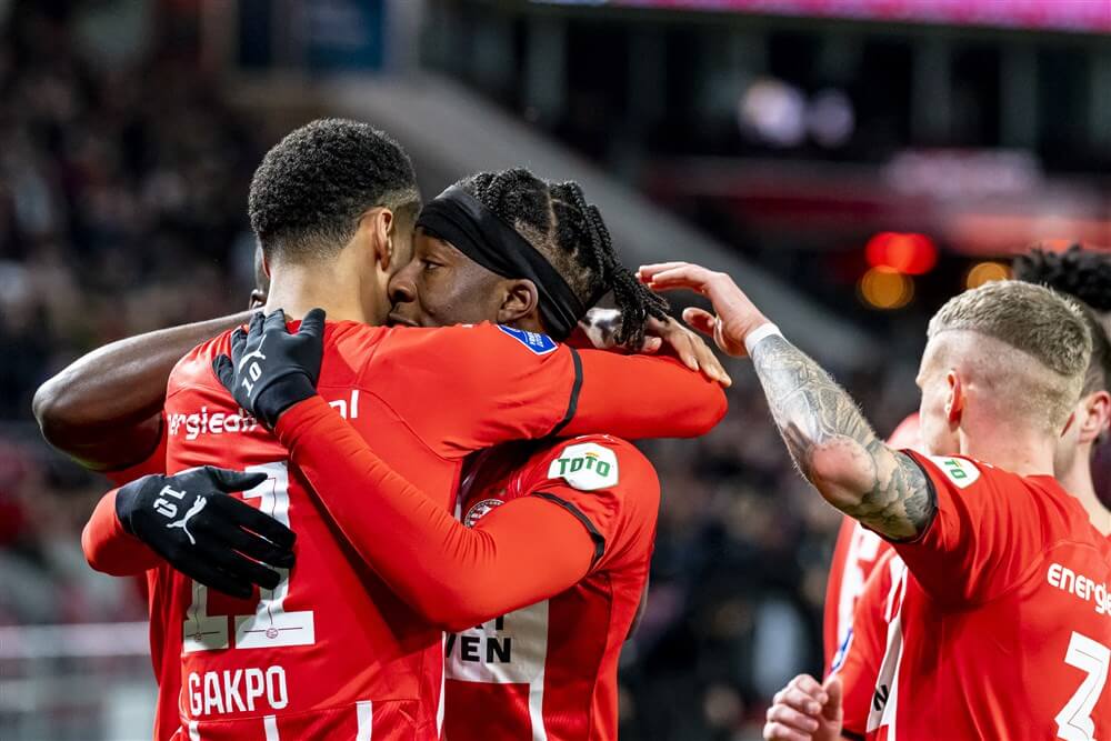 PSV probleemloos naar halve finale beker na winst tegen NAC; image source: Pro Shots