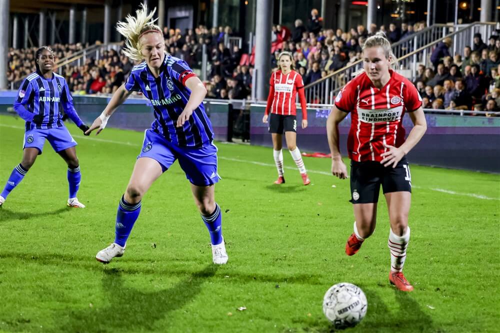 PSV Vrouwen verliest in eigen huis van Ajax; image source: Pro Shots