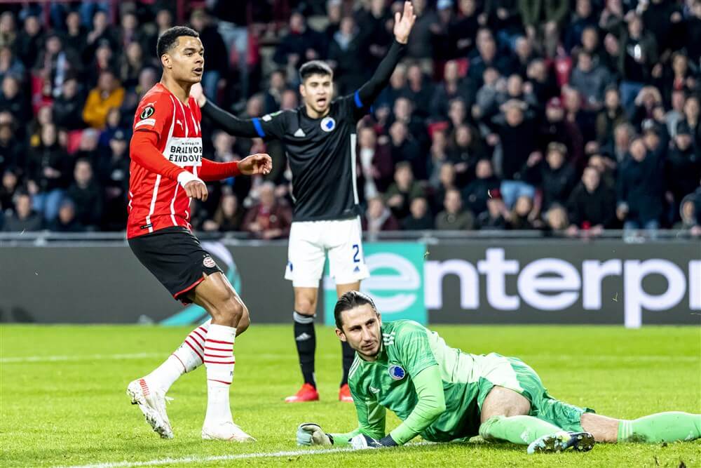 PSV na bizarre wedstrijd gelijk tegen Kopenhagen; image source: Pro Shots