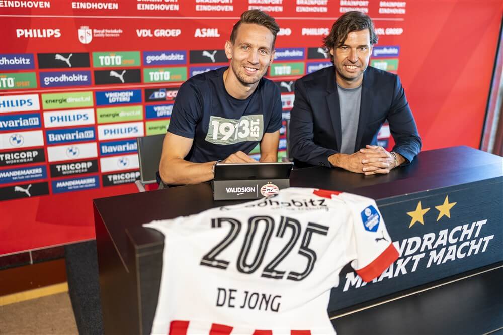 Luuk de Jong: "Er is iets moois gaande bij PSV en daar wil ik deel van uitmaken"; image source: Pro Shots