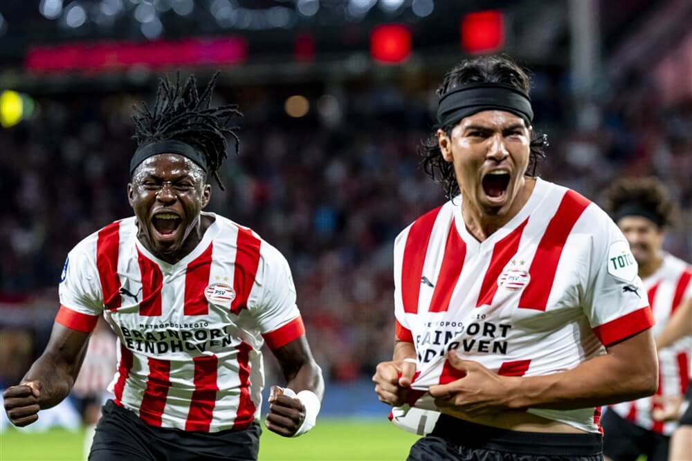 PSV wint knotsgekke wedstrijd en mag volgende week naar Glasgow; image source: Pro Shots