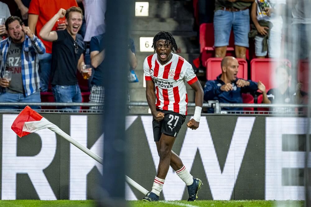 "PSV wil contract Johan Bakayoko openbreken en verlengen"; image source: Pro Shots