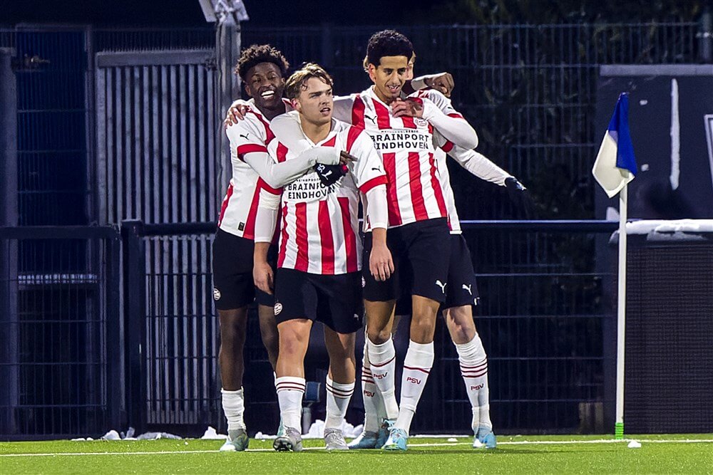 Jong PSV naar kwartfinale Premier League International Cup na monsterzege tegen Arsenal; image source: Pro Shots