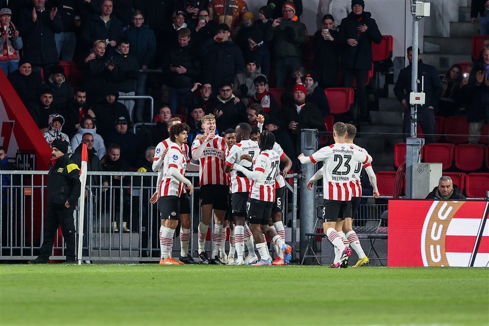 PSV in kwartfinale TOTO KNVB Beker tegen ADO; image source: Pro Shots