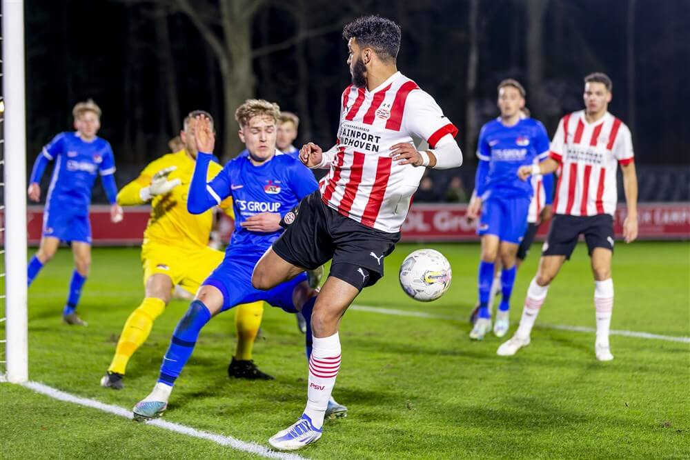 Jong PSV naar doelpuntrijk gelijkspel tegen Jong AZ; image source: Pro Shots