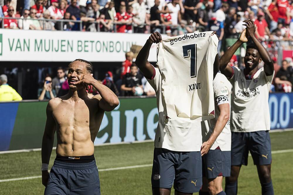 Xavi Simons schiet PSV naar voorronde van de Champions League; image source: Pro Shots