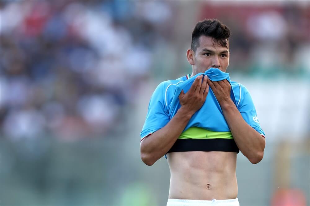 "Hirving Lozano komt niet tot akkoord met Napoli over afhandeling van contract"; image source: Pro Shots