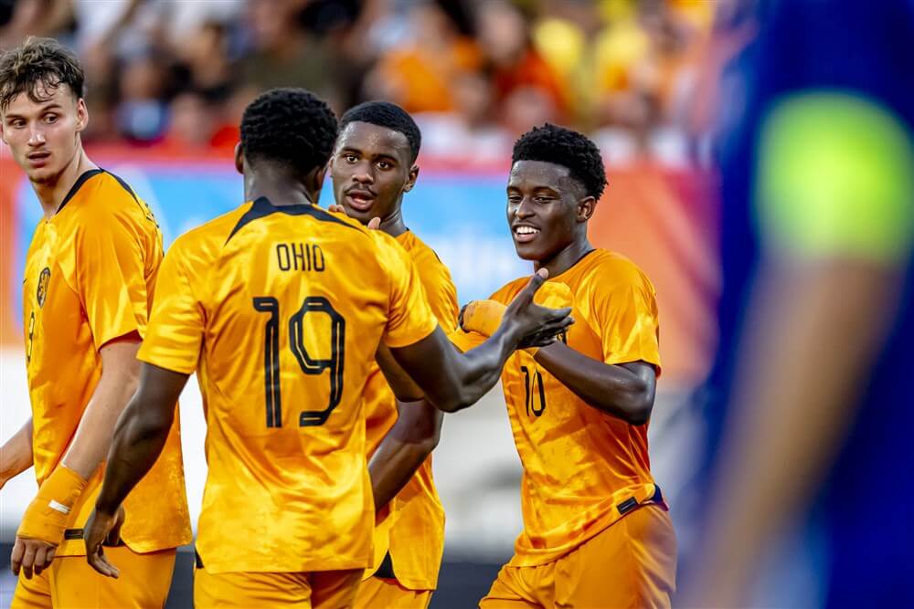 Isaac Babadi wint opnieuw met Jong Oranje; image source: Pro Shots