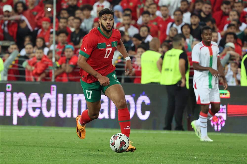 Ismael Saibari wint met Marokko van Zambia en blijft voorlopig nog op Afrika Cup; image source: Pro Shots