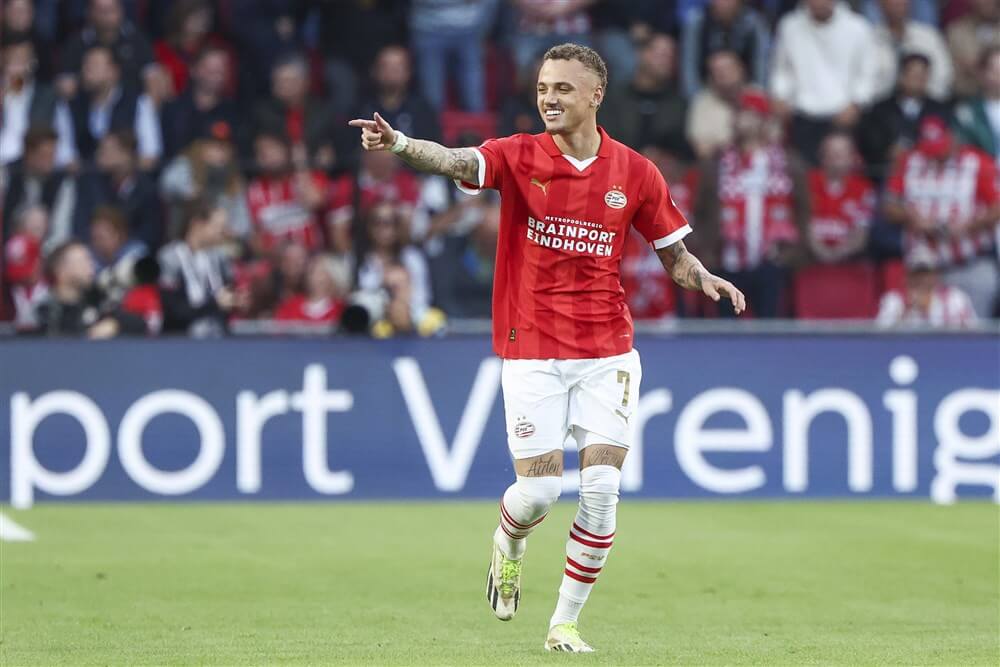 "Noa Lang mogelijk tegen FC Twente weer inzetbaar"; image source: Pro Shots