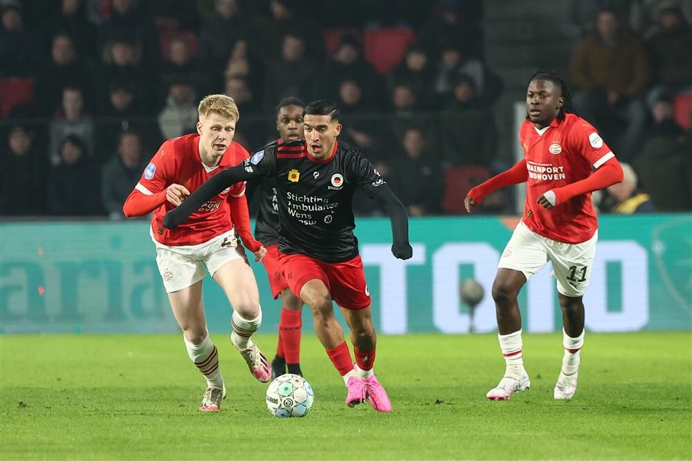 "Ook Feyenoord heeft Couhaib Driouech in beeld"; image source: Pro Shots