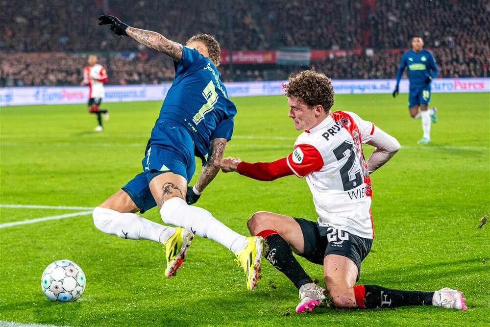"VAR check tegen Feyenoord duurde maar drie seconden"; image source: Pro Shots