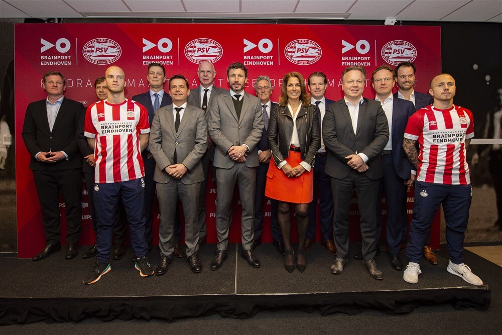 "PSV ontvangt komende jaren jaarlijks minstens 5 miljoen van partnerschap"; image source: Pro Shots