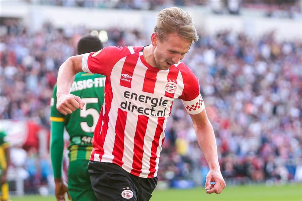 "PSV wil zorgen voor klapper door Luuk de Jong terug te halen"; image source: Pro Shots