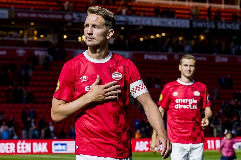 "PSV hoopt op langer verblijf Luuk de Jong en biedt hem nieuw contract aan"; image source: Pro Shots