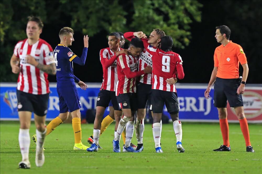 Jong PSV wint Lichtstadderby in blessuretijd; image source: Pro Shots