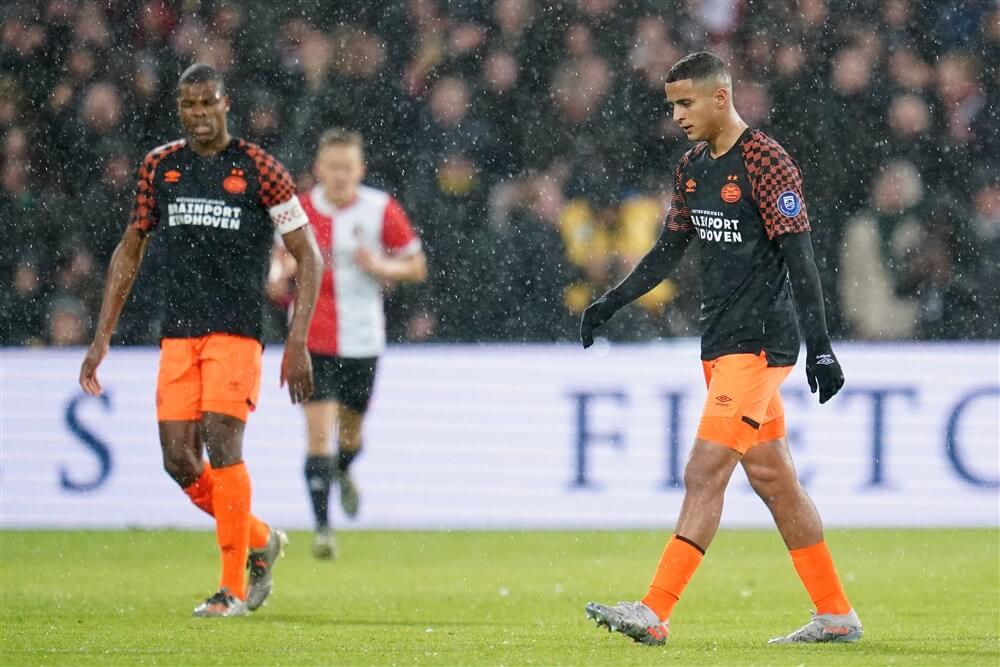 PSV zakt opnieuw door het ijs buitenshuis en verliest van Feyenoord; image source: Pro Shots